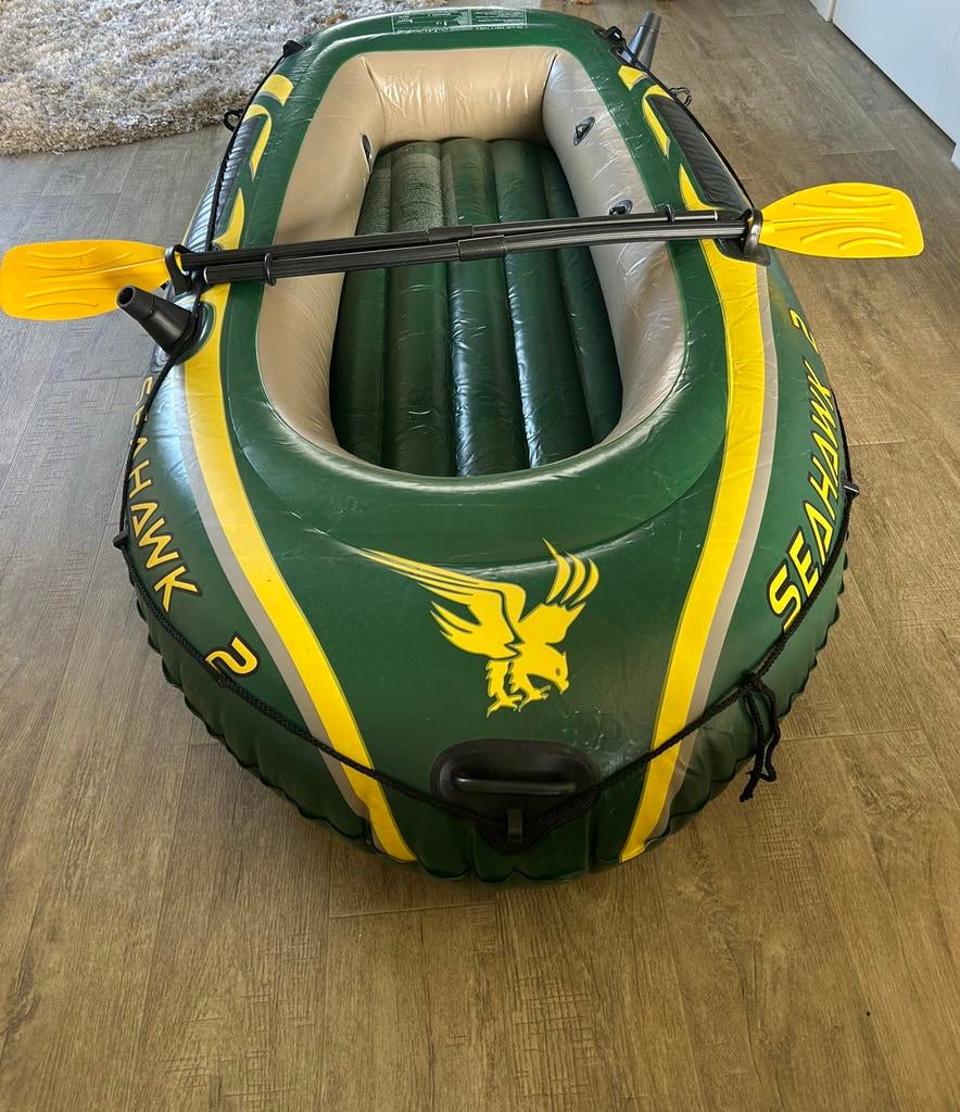 Opblaasbare Roeiboot (Seahawk 2), Watersport en Boten, Ophalen, Gebruikt, Overige typen, Motorboot