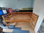 Massief grenen half hoogslaper, merk Flexa, Ophalen, Gebruikt, 90 cm, Eenpersoons