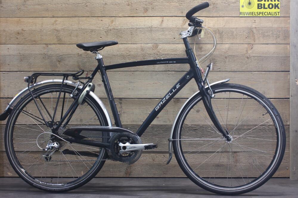 Gazelle Ultimate Excellent 27v 61cm zwart +3 mnd garantie, Fietsen en Brommers, Niet ingevuld, Gebruikt, Niet ingevuld, Niet ingevuld