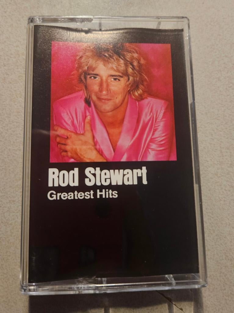 Rod stewart - greatest hits - Cassette, Cd's en Dvd's, Cassettebandjes, Gebruikt, Origineel, Pop, 1 bandje, Verzenden