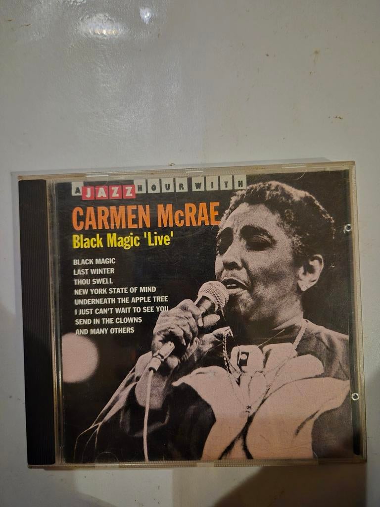 Carmen McRae - Black magic live. Cd. 1992, Ophalen of Verzenden, 1980 tot heden, Gebruikt, Jazz