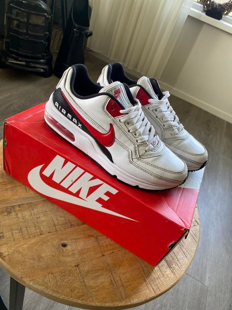 Nike air max ltd 3 wit rood zwart, Kleding | Heren, Schoenen, Verzenden, Wit, Sneakers of Gympen, Zo goed als nieuw