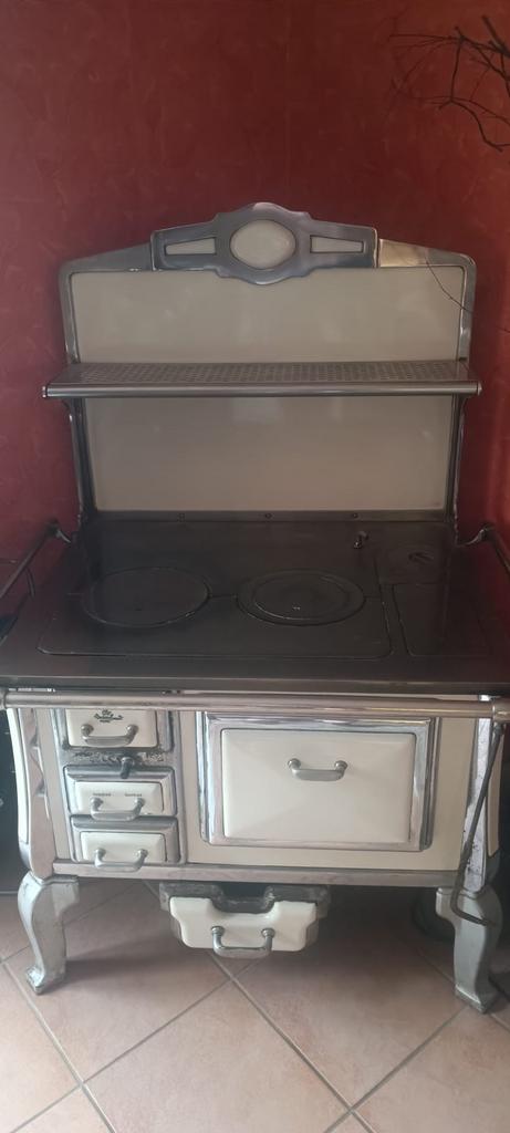 Antiek kolenfornuis - Prachtig decoratief stuk, Antiek en Kunst, Ophalen of Verzenden