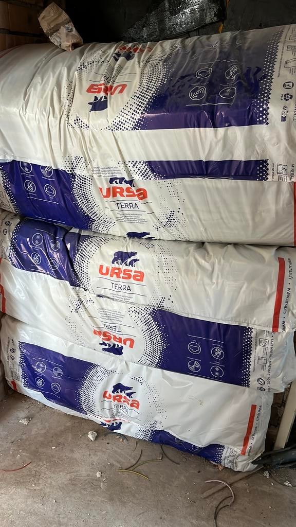 Glaswol 10 cm dik, Ophalen of Verzenden, Nieuw, Glaswol, 8 tot 12 cm