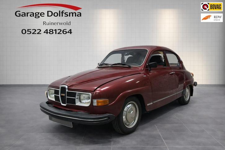 Saab 96I 68PK V4, Auto's, Saab, Bedrijf, Te koop, Saab 96, Metallic lak, Benzine, Overige carrosserieën, Handgeschakeld, Origineel Nederlands