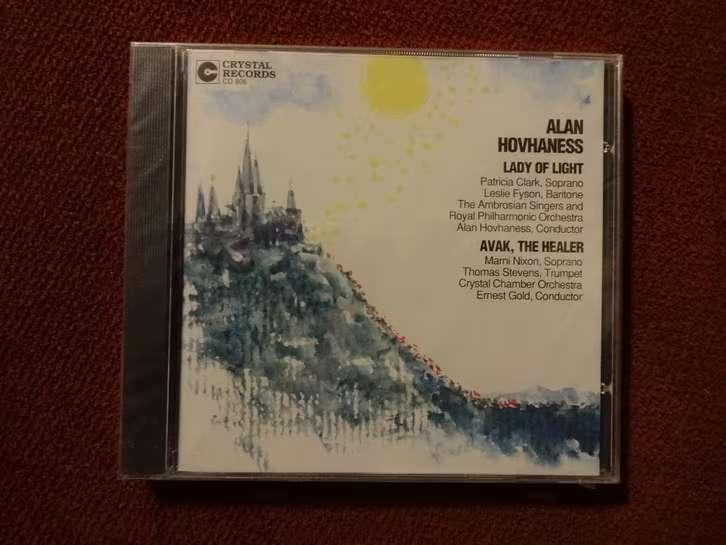 CD Alan Hovhannes - Lady Of Light , Avak The Healer CD806, Cd's en Dvd's, Cd's | Klassiek, Nieuw in verpakking, Kamermuziek, Modernisme tot heden