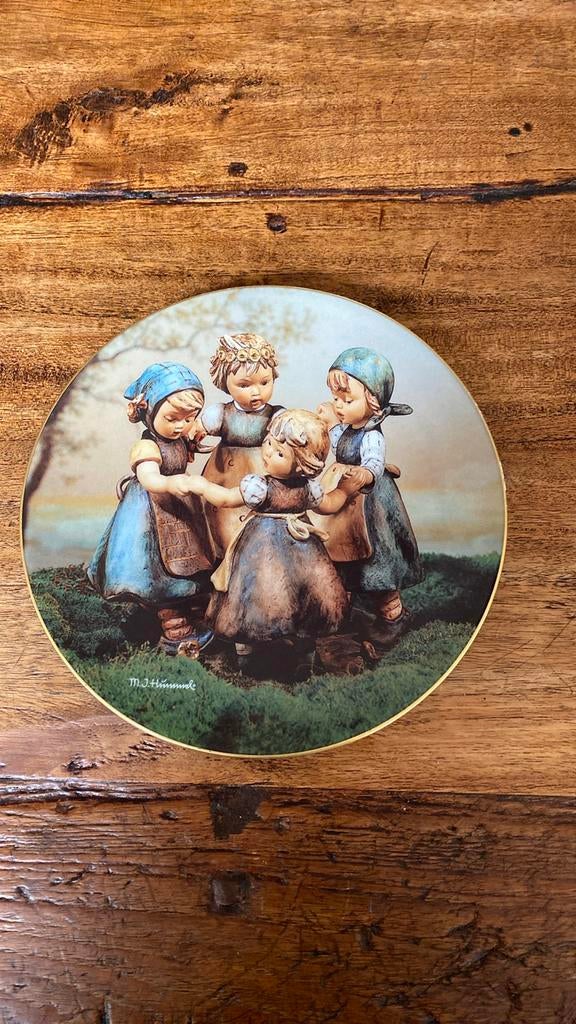 Hummel wandbord "Ringelreihen" - Goebel verzamelbord, Ophalen of Verzenden