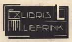 0253 Ex Libris Nederland : Dirk Govert van Luijn, 1928, Antiek en Kunst, Verzenden