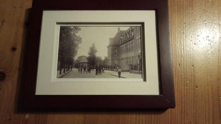 Prent kaart 1915-1920 Ambachtsschool Scharloo Alkmaar, Verzamelen, Ansichtkaarten | Nederland, Noord-Holland, Voor 1920, Ophalen of Verzenden