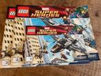 Lego Superheroes 6869 Quinjet Aerial Battle compleet, Kinderen en Baby's, Speelgoed | Duplo en Lego, Ophalen of Verzenden, Zo goed als nieuw