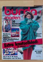 Burda moden nr 11 november 1985 winter, feest, skikleding, Ophalen of Verzenden, Gebruikt, Vrouw, Burda