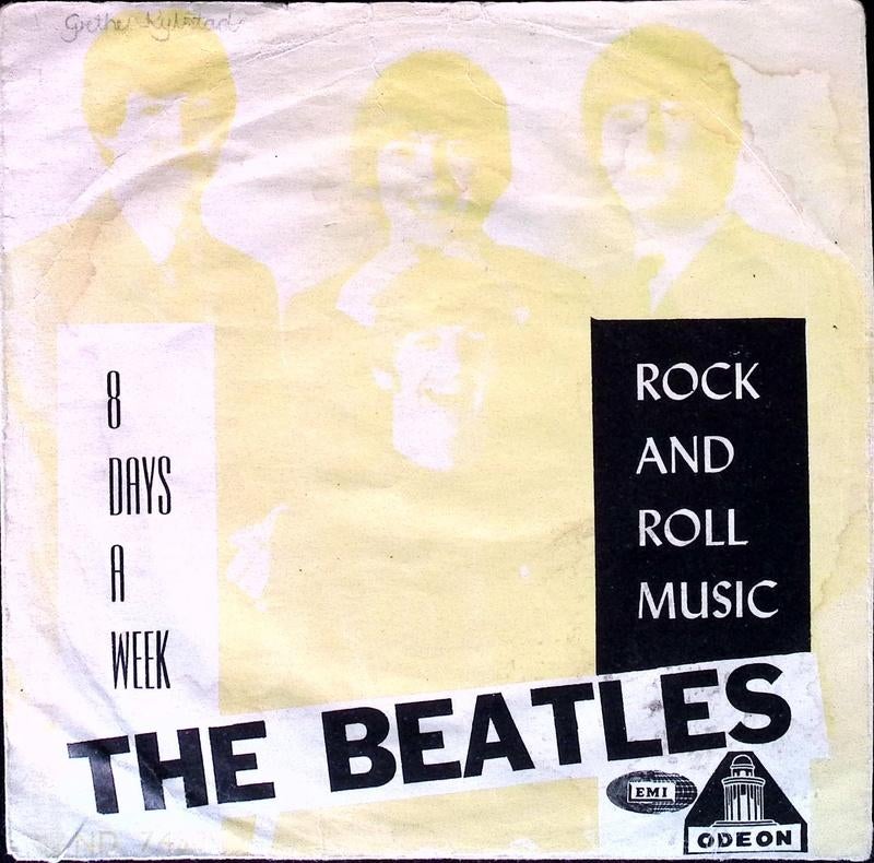 Beatles - Rock And Roll Music / Eight Days A Week (Norway), Cd's en Dvd's, Vinyl Singles, Gebruikt, Verzenden, 7 inch, Single