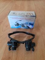 LED Horloge Reparatie Vergrootglas Bril - 20x Vergroting, Ophalen of Verzenden