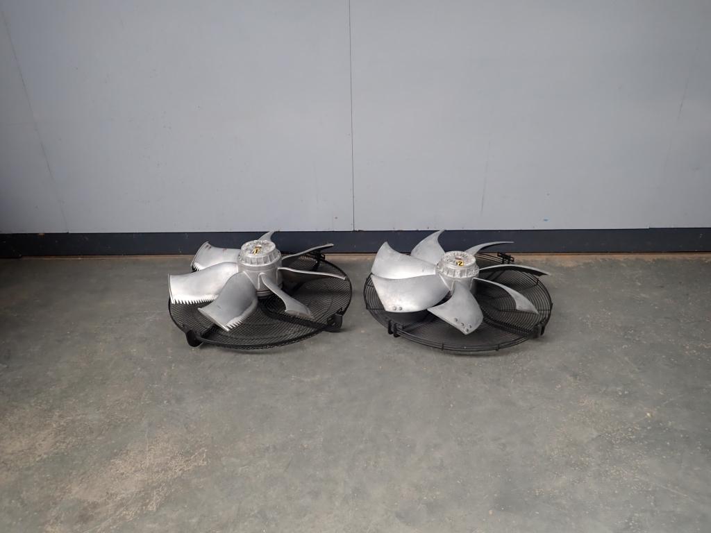 2x 800mm 380V Ziehl Abegg ventilator , Axial Fan , Blower, Doe-het-zelf en Verbouw, Ventilatie en Afzuiging, Niet ingevuld, Gebruikt