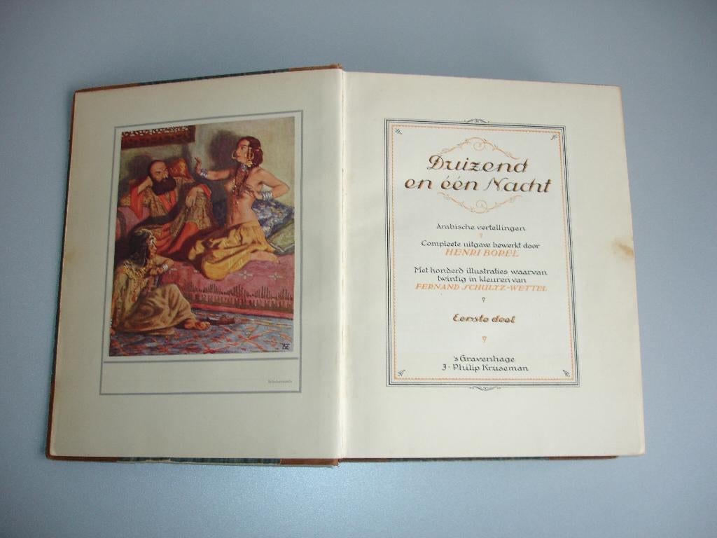 Duizend en één nacht (Arabische vertellingen, 2 delen), Antiek en Kunst, Ophalen of Verzenden