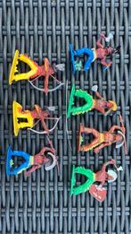 7 Jean West Germany indiaantjes, Ophalen of Verzenden, Gebruikt