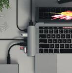 SATECHI Type-C Pro HUB Aluminium Adapter voor MacBook, Ophalen of Verzenden, Nieuw, Laptop