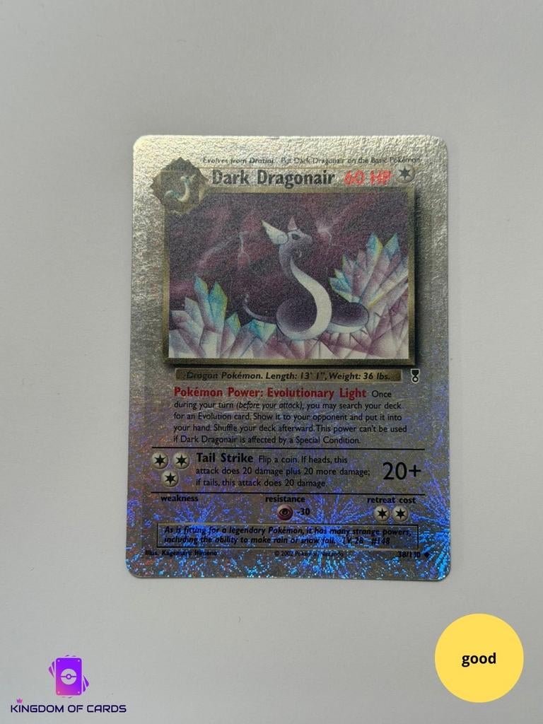Dark Dragonair Pokémon Kaart - Legendary Collection Foil, Ophalen of Verzenden, Gebruikt, Losse kaart, Foil