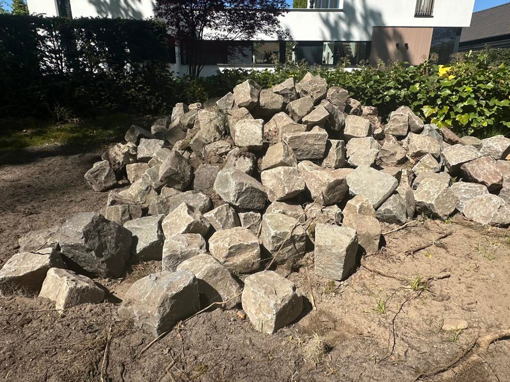 Ca 10 m2 Oude Kasseien te koop. In een koop 50,-, Ophalen of Verzenden, Zo goed als nieuw, Overige typen