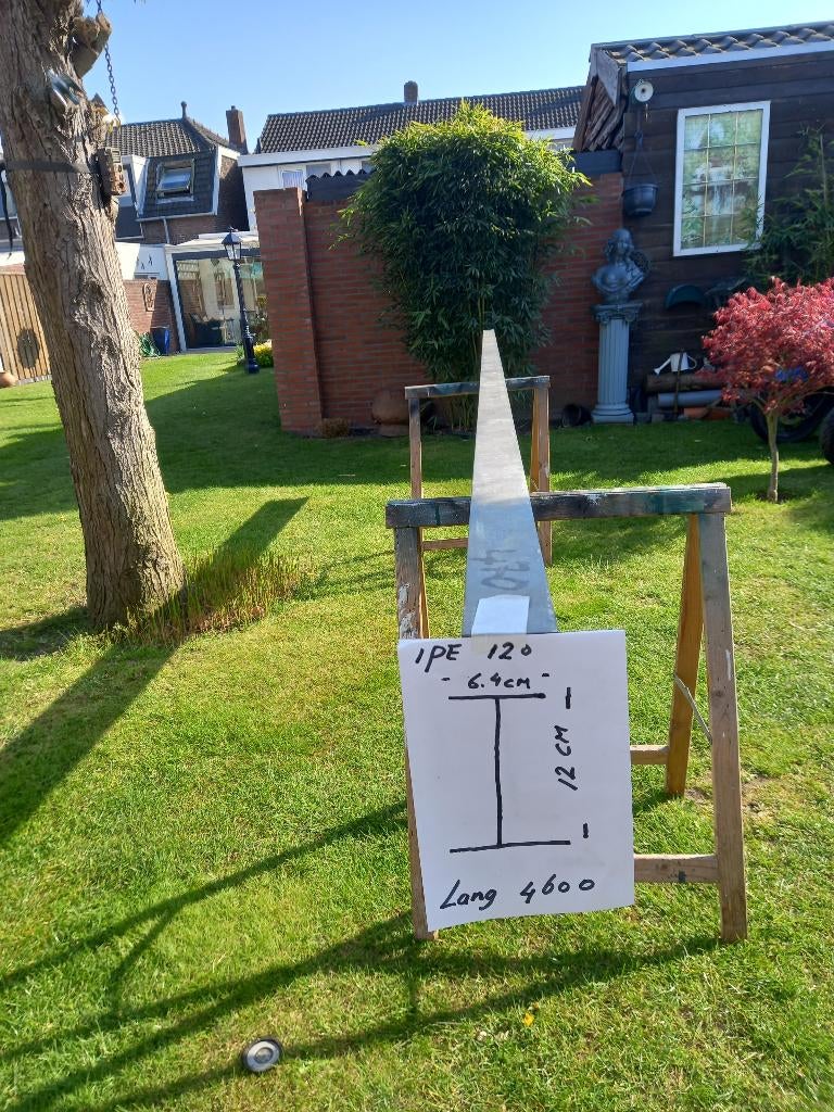 stalen balk, Doe-het-zelf en Verbouw, Metalen, Ophalen, Zo goed als nieuw, IJzer