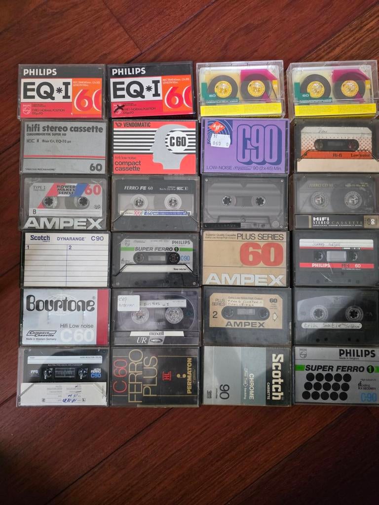 Partij cassettebandjes voor de verzamelaars.. Div merken!, Cd's en Dvd's, Cassettebandjes, Gebruikt, Overige genres, Ophalen of Verzenden