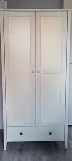 Witte kledingkast voor kinderkamer met lade, Kinderen en Baby's, Kinderkamer | Commodes en Kasten, Ophalen, Gebruikt, Kast, 50 tot 70 cm