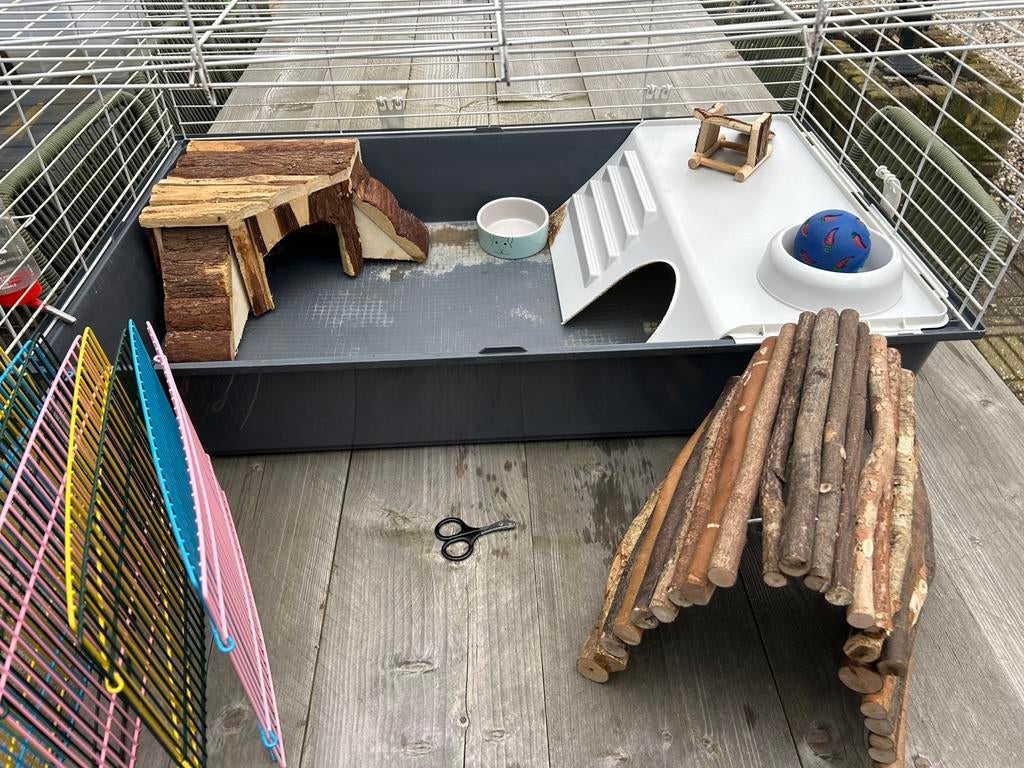 Cavia kooi, Kooi, Zo goed als nieuw, Cavia, Ophalen