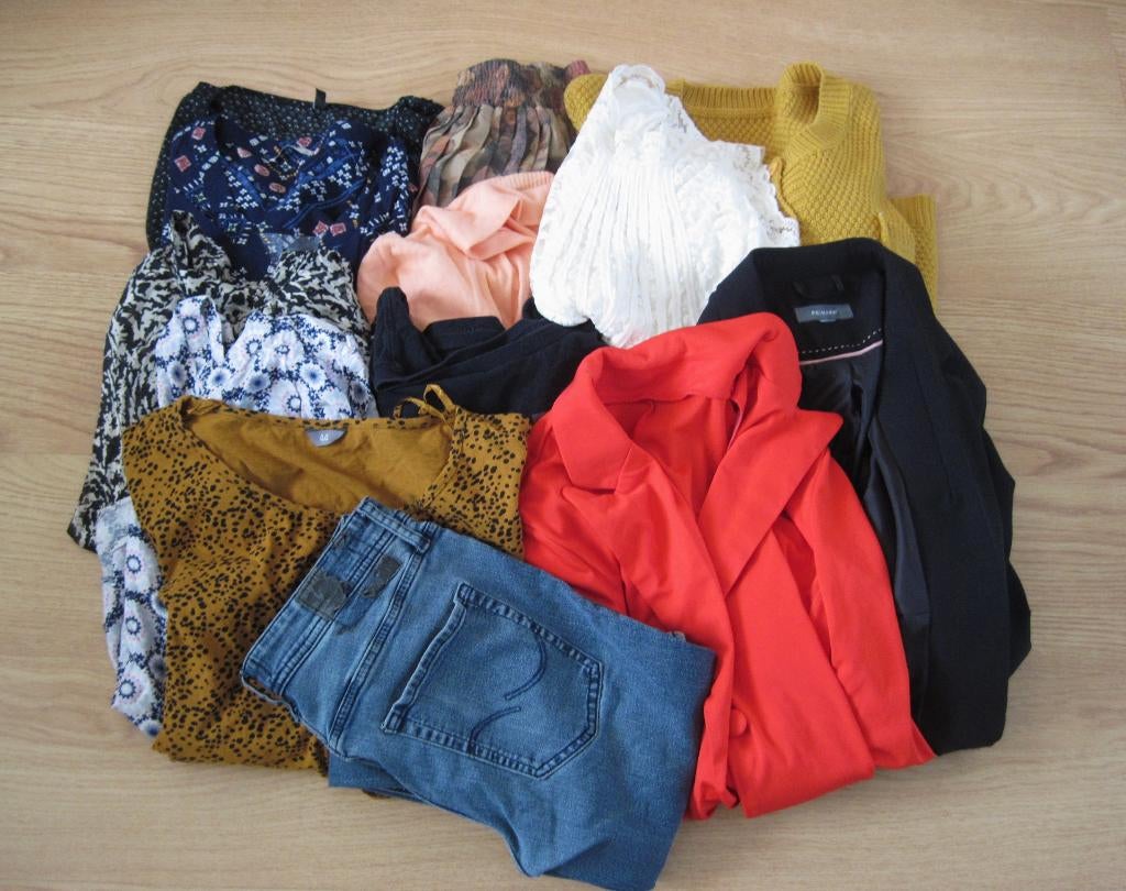 qh  GROTE PARTIJ KLEDING (ca 100st), Ophalen of Verzenden, Zo goed als nieuw