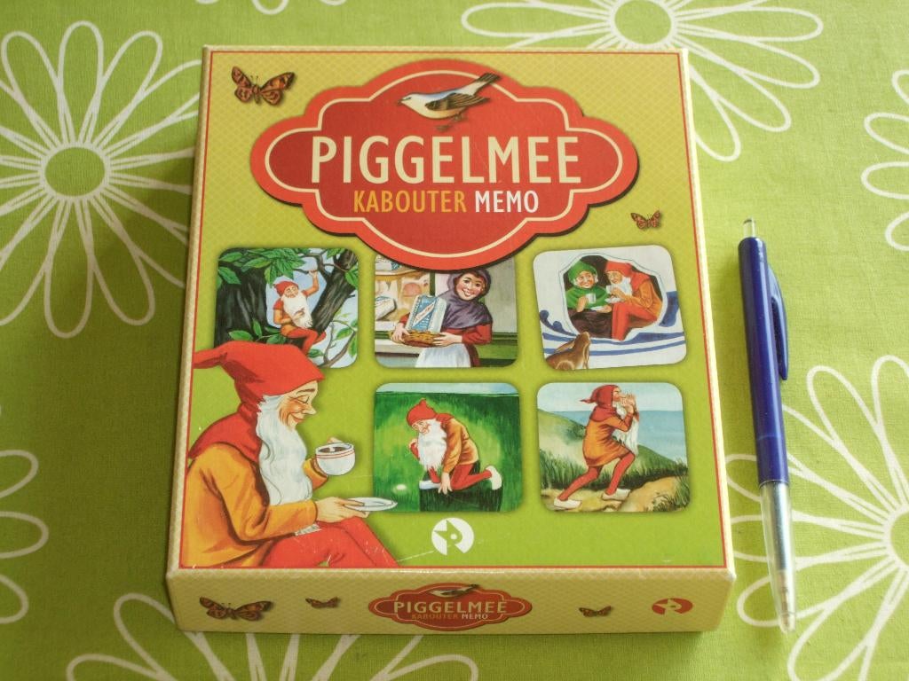 Piggelmee - kabouter memo, Een of twee spelers, Ophalen of Verzenden, Zo goed als nieuw, Rubinstein