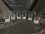 Set van 6 Kristallen Longdrinkglas Cristal D'Arques, recht, Ophalen, Gebruikt, Frisdrankglas
