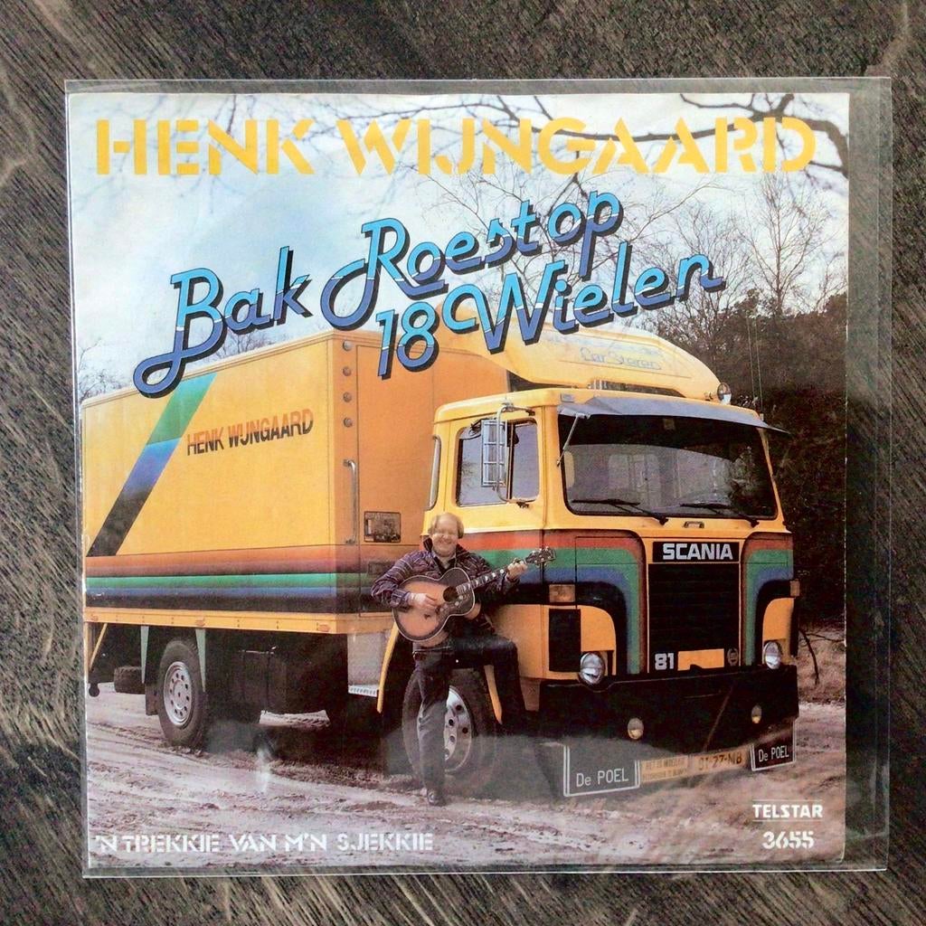 Henk Wijngaard - Bak roest op 18 wielen.  TELSTAR 3655, Cd's en Dvd's, Vinyl Singles, Ophalen of Verzenden, Zo goed als nieuw