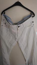 als nieuw VANGUARD cargo 72% Linnen 28% katoen WIT W36 L34, Verzenden, Wit, Maat 56/58 (XL), Zo goed als nieuw