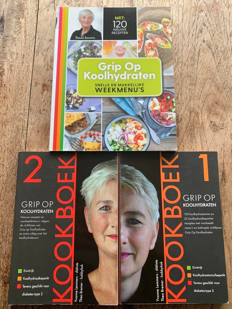 Grip op koolhydraten 3 stuks, Ophalen of Verzenden, Zo goed als nieuw