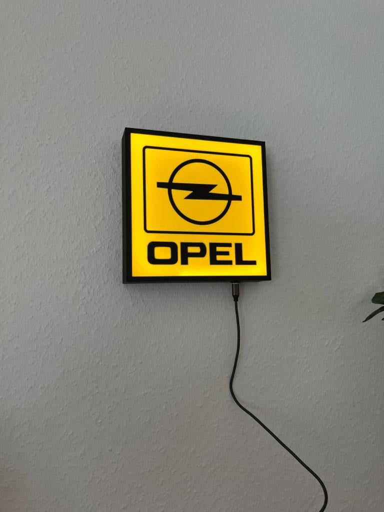 Opel LED reclamebak - Nieuw item voor liefhebbers, Auto diversen, Overige Auto diversen, Ophalen of Verzenden