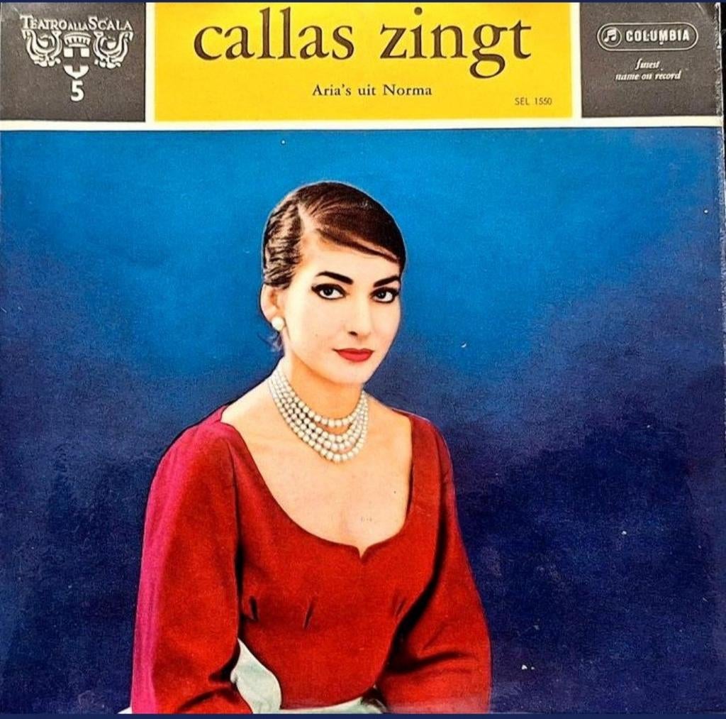7"/SINGLE  MARIA CALLAS - Callas Zingt Aria's Uit Norma, Ophalen of Verzenden, Gebruikt