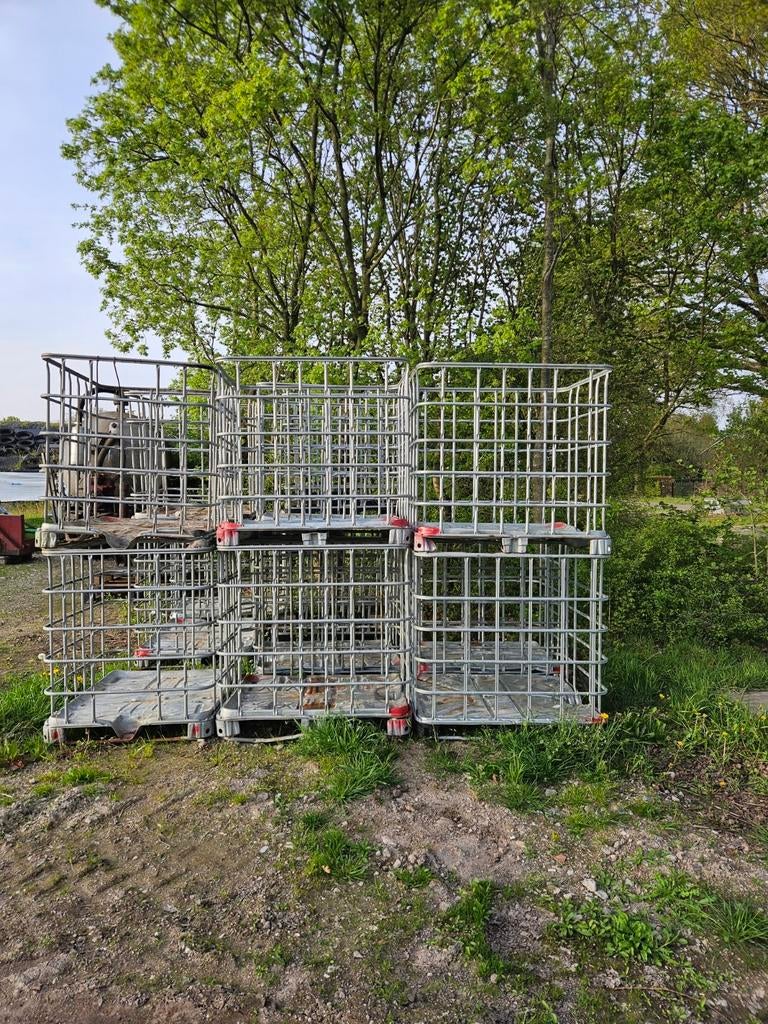 IBC kratten voor hardhout of opslag, Doe-het-zelf en Verbouw, Kratten en Dozen, Gebruikt, 100 cm of meer, 60 cm of meer, Ophalen of Verzenden
