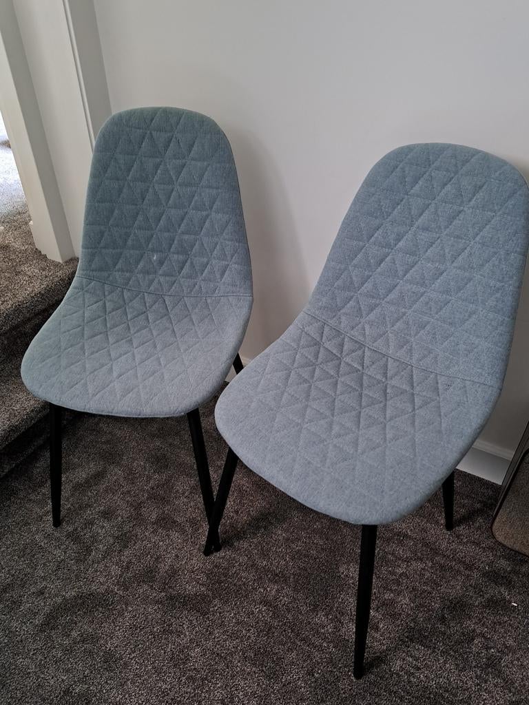 Twee nette stoelen, Huis en Inrichting, Ophalen, Zo goed als nieuw, Wit, Twee