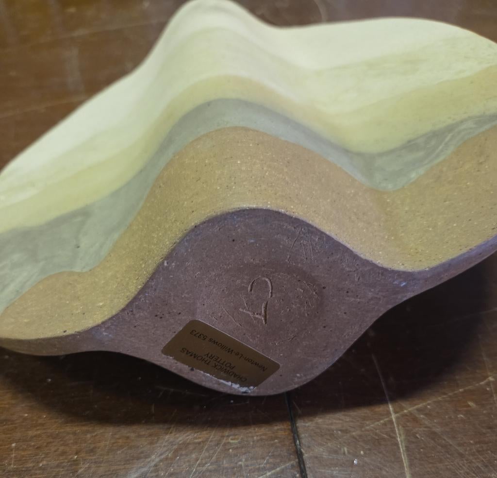 Vaas chadwick thomas pottery aardewerk, Keramiek, Overige typen, Ophalen of Verzenden, Zo goed als nieuw