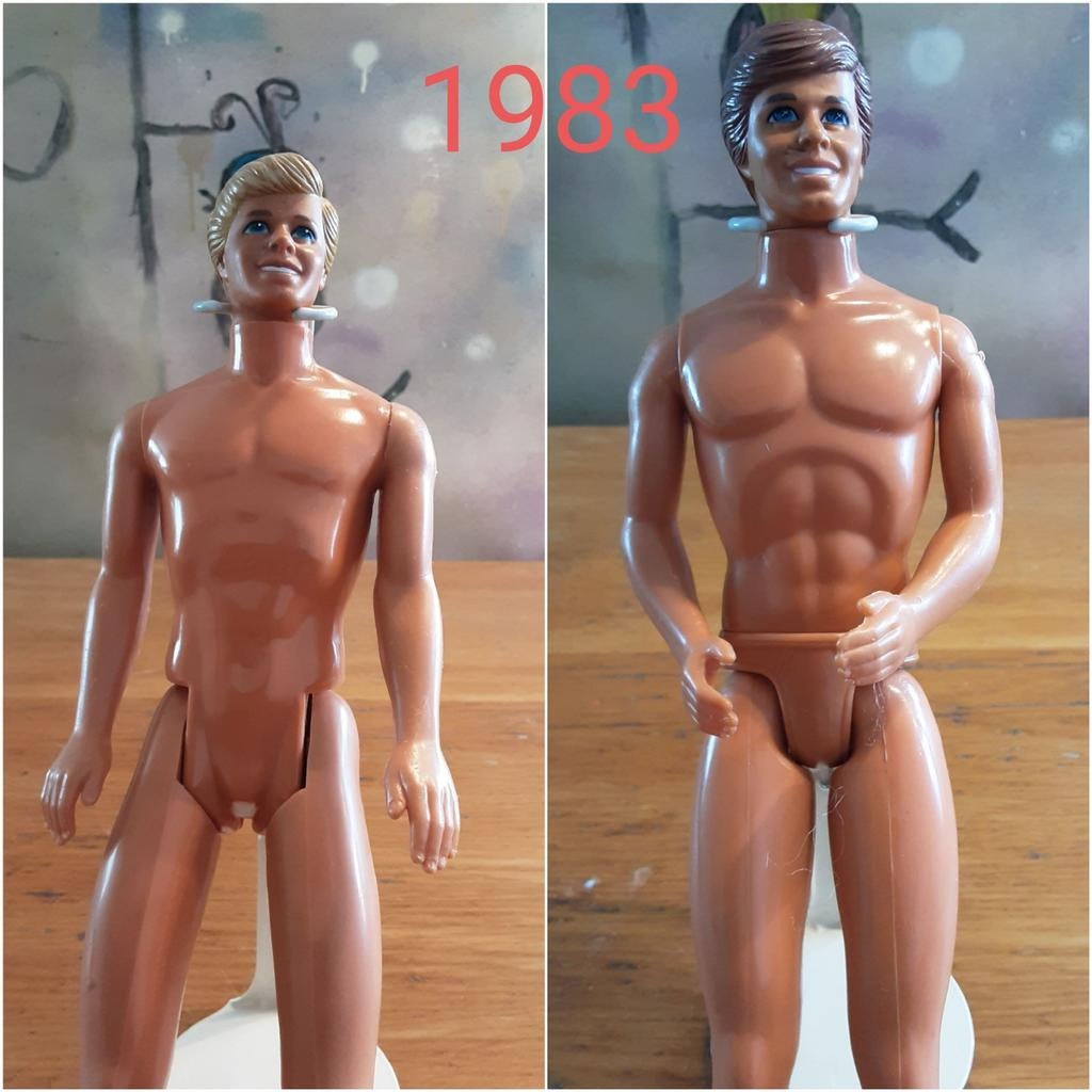 Ken van Barbie Vintage, Ophalen of Verzenden, Gebruikt, Pop