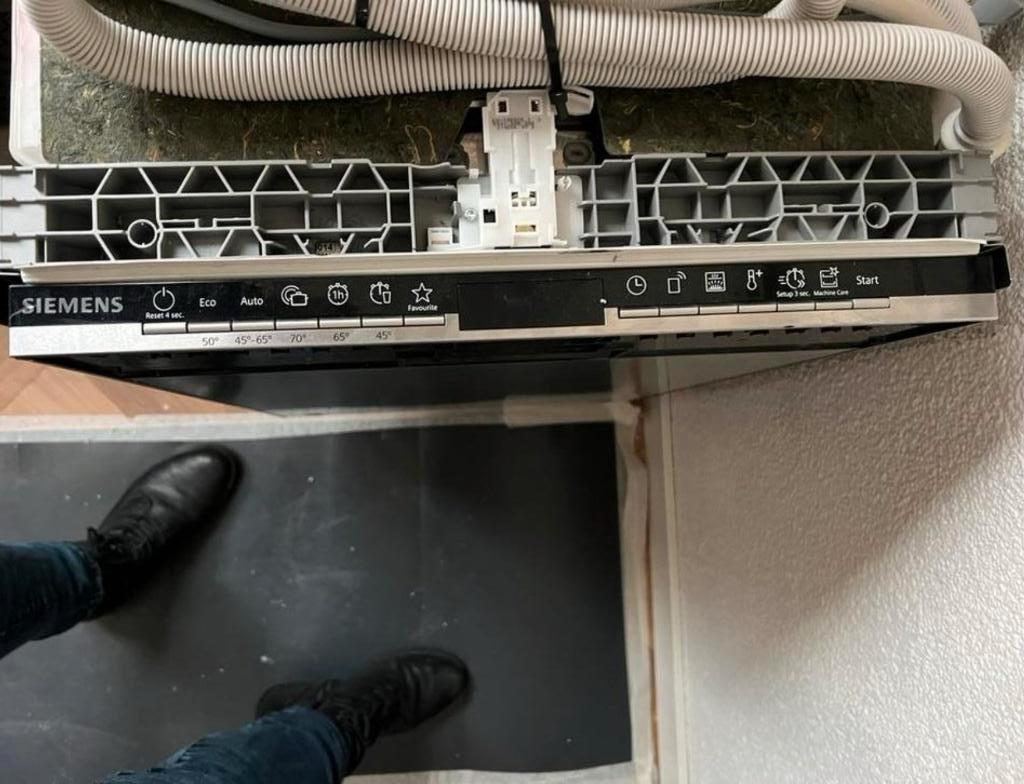 SIEMENS geïntegreerde vaatwasser 45 cm inbouw sr63hx40k, Ophalen, Minder dan 45 cm, Energieklasse A of zuiniger, Zo goed als nieuw