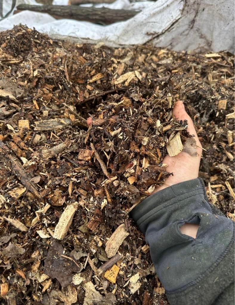 Houtsnippers 45.- per kuub, Ophalen of Verzenden, Boomschors