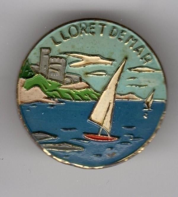 BROCHE LLORET DEMAR SPANJE ZEE (A4), Verzenden, Gebruikt, Overige onderwerpen