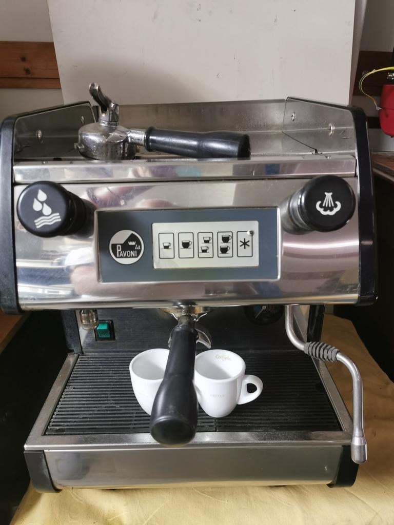La Pavoni Pub V1, Ophalen, Espresso apparaat