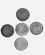 5x nederlandse guldens zilver, Postzegels en Munten, Munten | Nederland, Ophalen of Verzenden, Koningin Beatrix, 1 gulden, Zilver