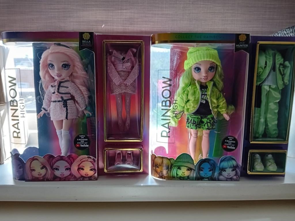 Rainbow High Jade & Bella NRFB, Kinderen en Baby's, Speelgoed | Poppen, Ophalen of Verzenden, Nieuw, Overige typen