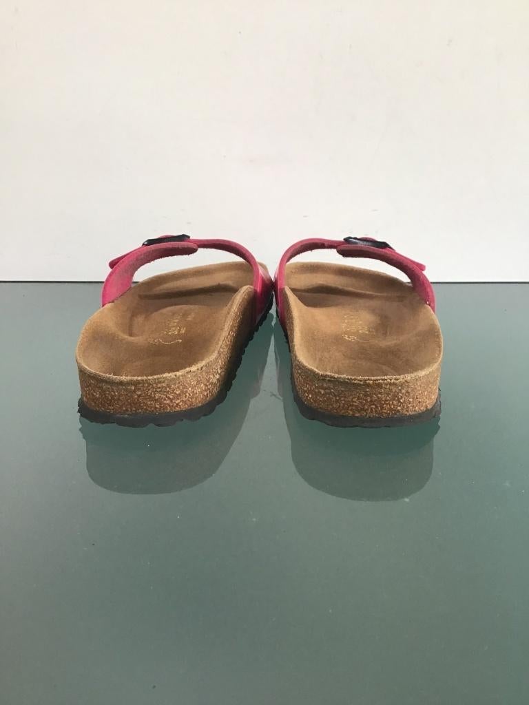 Birkenstock 37 Madrid roze slippers | Gratis verzenden, Slippers, Verzenden, Zo goed als nieuw, Roze