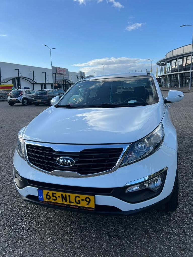 Kia Sportage 2.0 Cvvt 2WD 2010 Wit, Auto's, 1998 cc, Achterwielaandrijving, Zwart, 4 cilinders