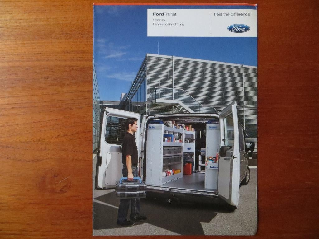 Ford Transit Sortimo Fahrzeugeinrichtung (dec. 2009), Boeken, Ophalen of Verzenden, Nieuw, Ford