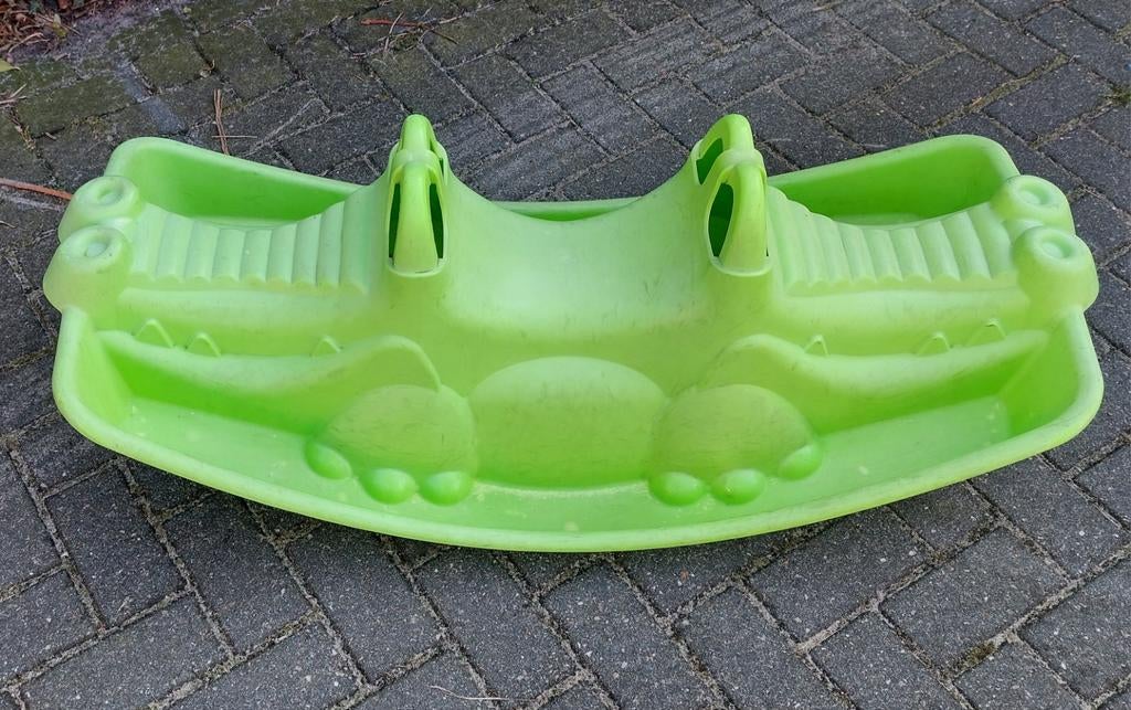 Groene krokodil wipwap voor kinderen, Ophalen of Verzenden, Gebruikt