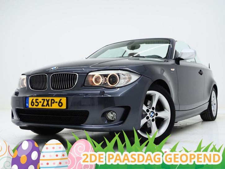 BMW 1-SERIE CABRIOLET 118i Exclusive Edition | Leder | Stoel, Auto's, BMW, Bedrijf, Te koop, 1-Serie, ABS, Airbags, Airconditioning